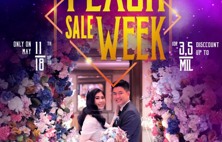 promo wedding flash sale feed mei