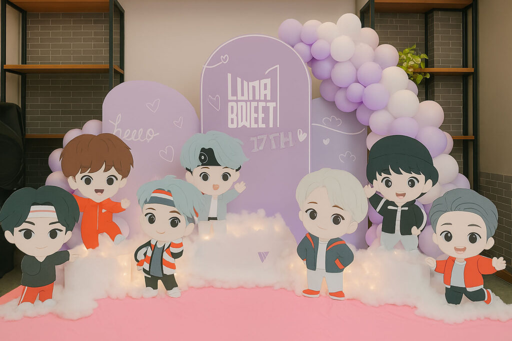 BTS decoration theme